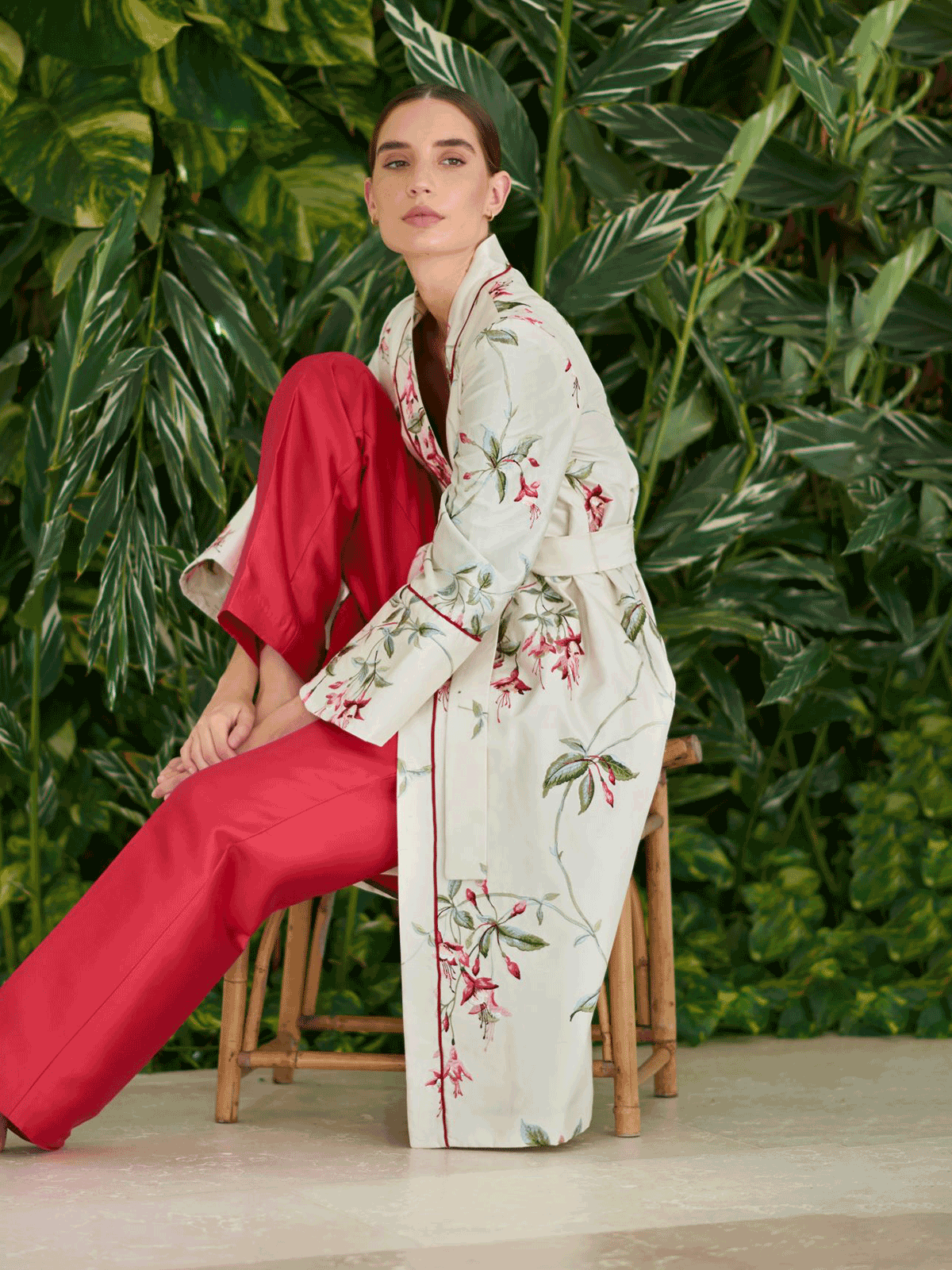 Wrap Coat | Campanas Embroidery Wrap Coat | Campanas Embroidery - Fashionkind