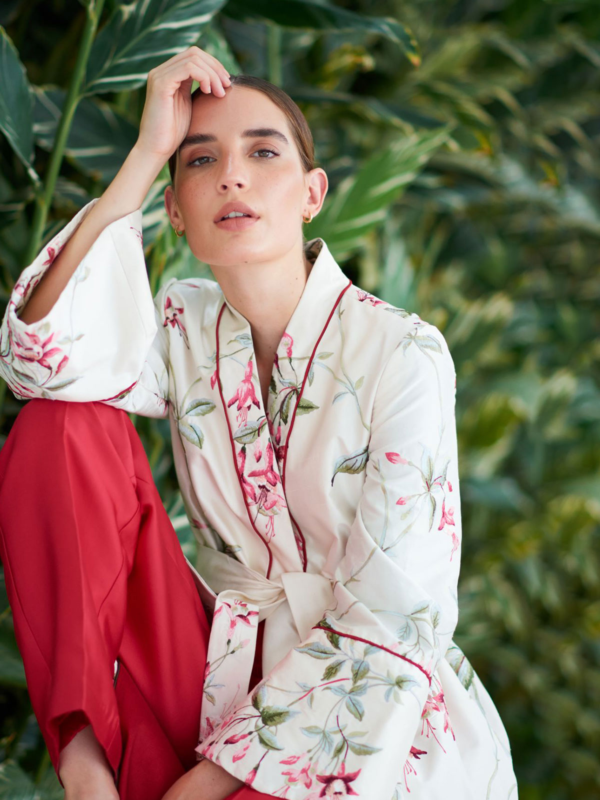 Wrap Coat | Campanas Embroidery Wrap Coat | Campanas Embroidery - Fashionkind