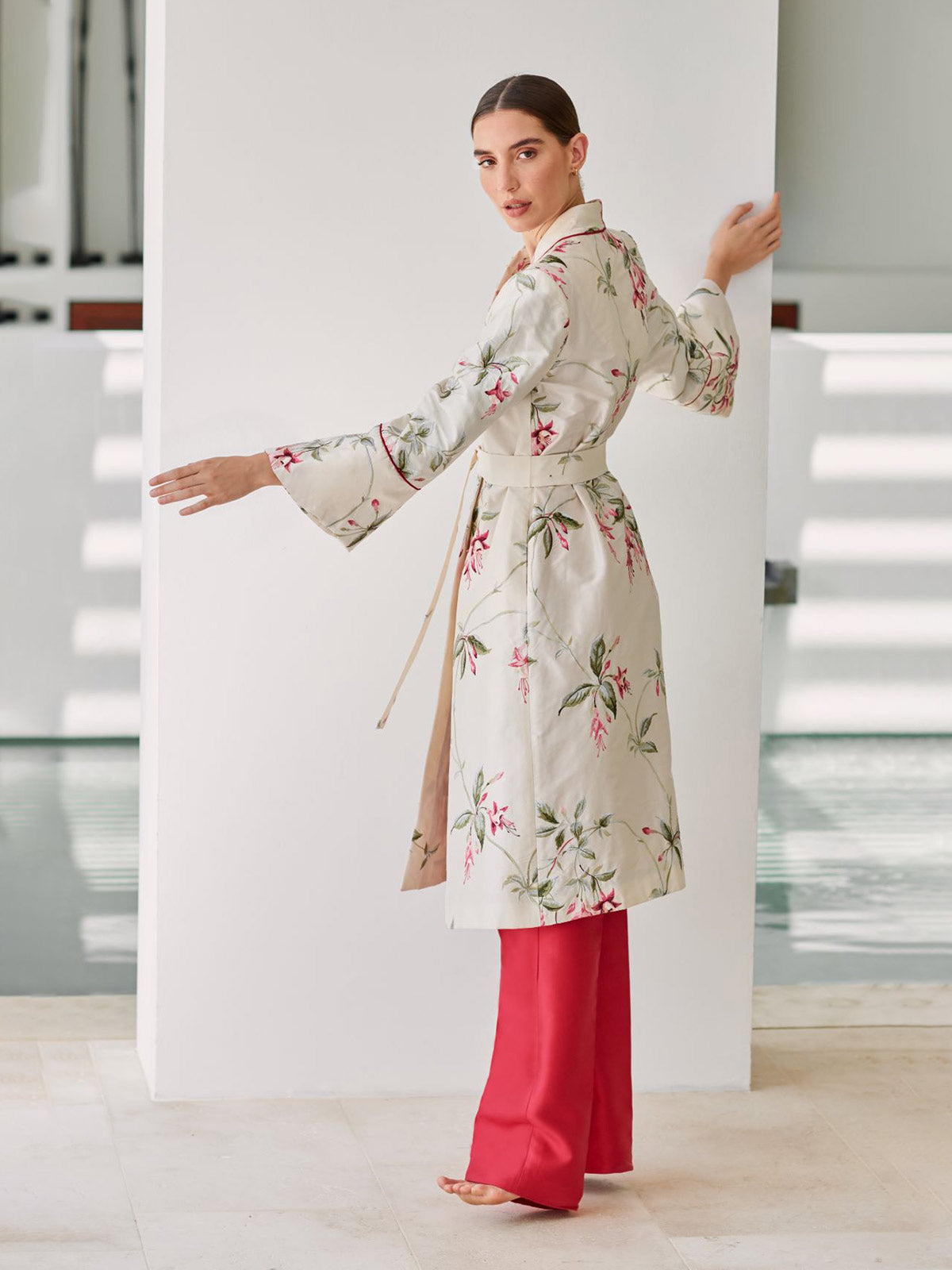 Wrap Coat | Campanas Embroidery Wrap Coat | Campanas Embroidery - Fashionkind