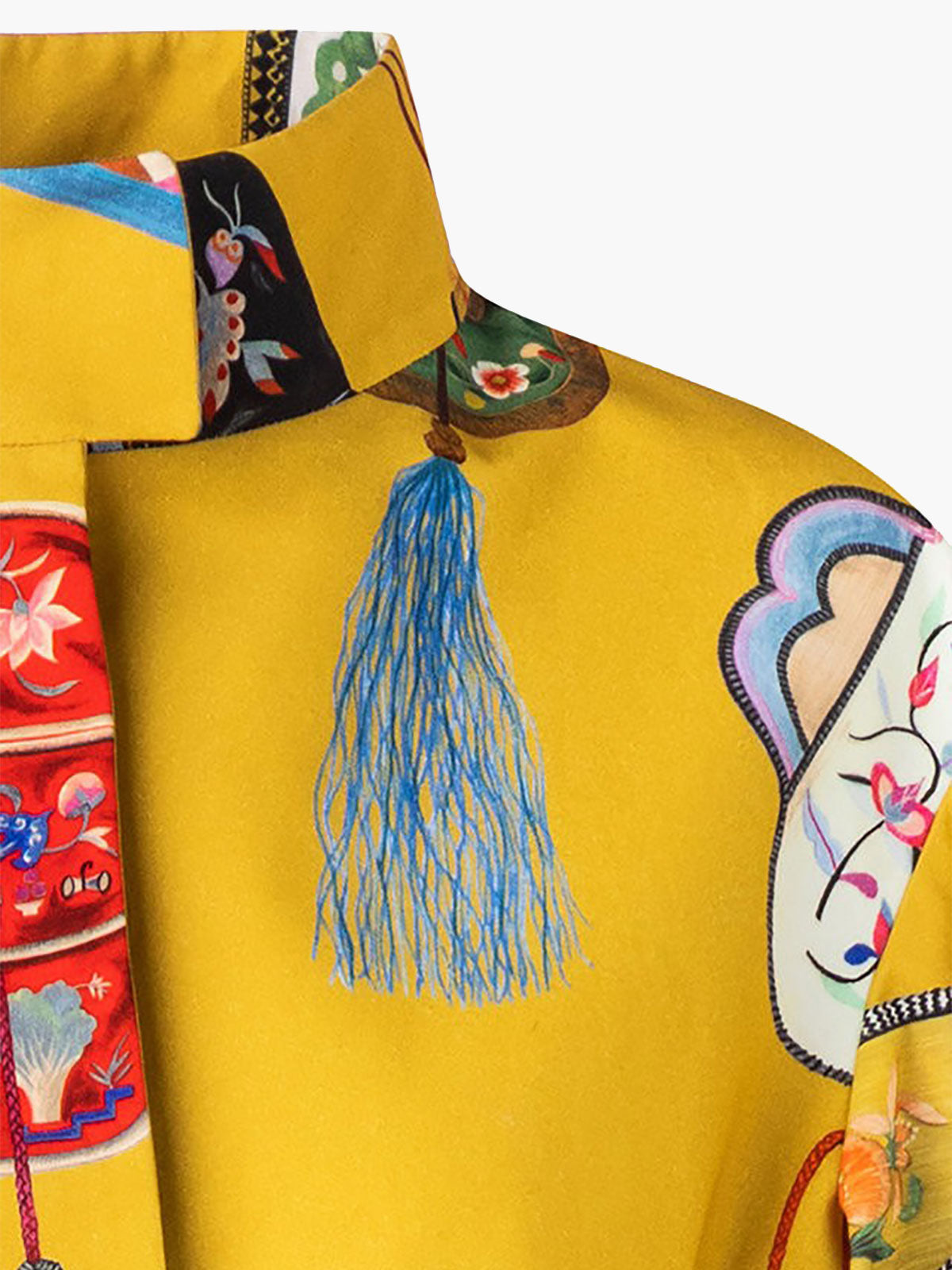 Carteras Chinas Blanca Gabardine Coat Carteras Chinas Blanca Gabardine Coat - Fashionkind