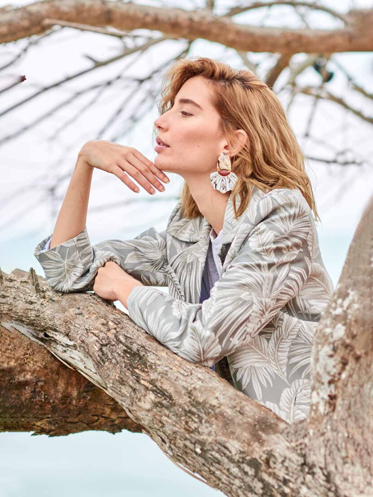 Trench | Hojarasca Silver Trench | Hojarasca Silver - Fashionkind