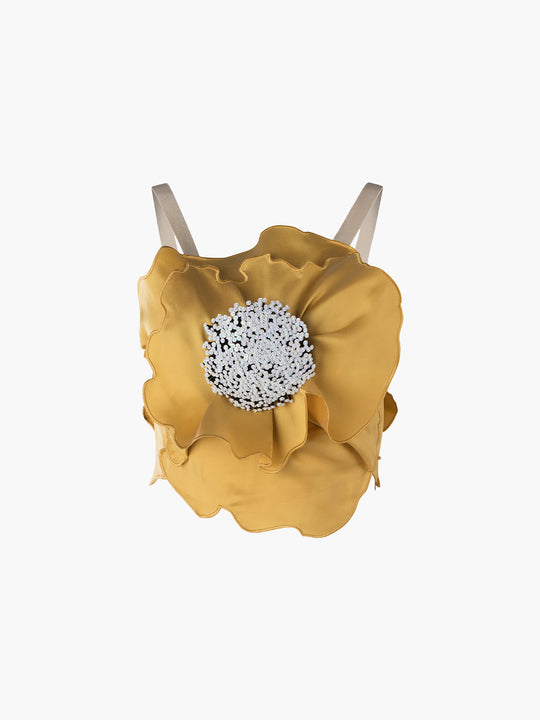 Poppy Top | Yellow