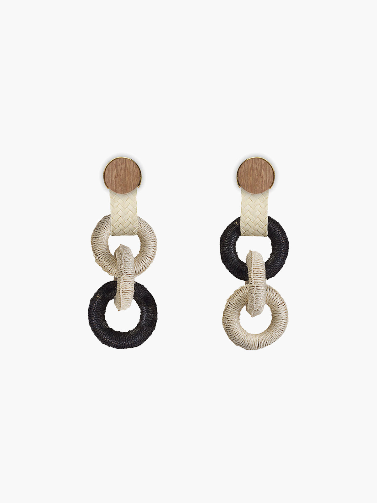 Maguey Earrings | Black Maguey Earrings | Black - Fashionkind