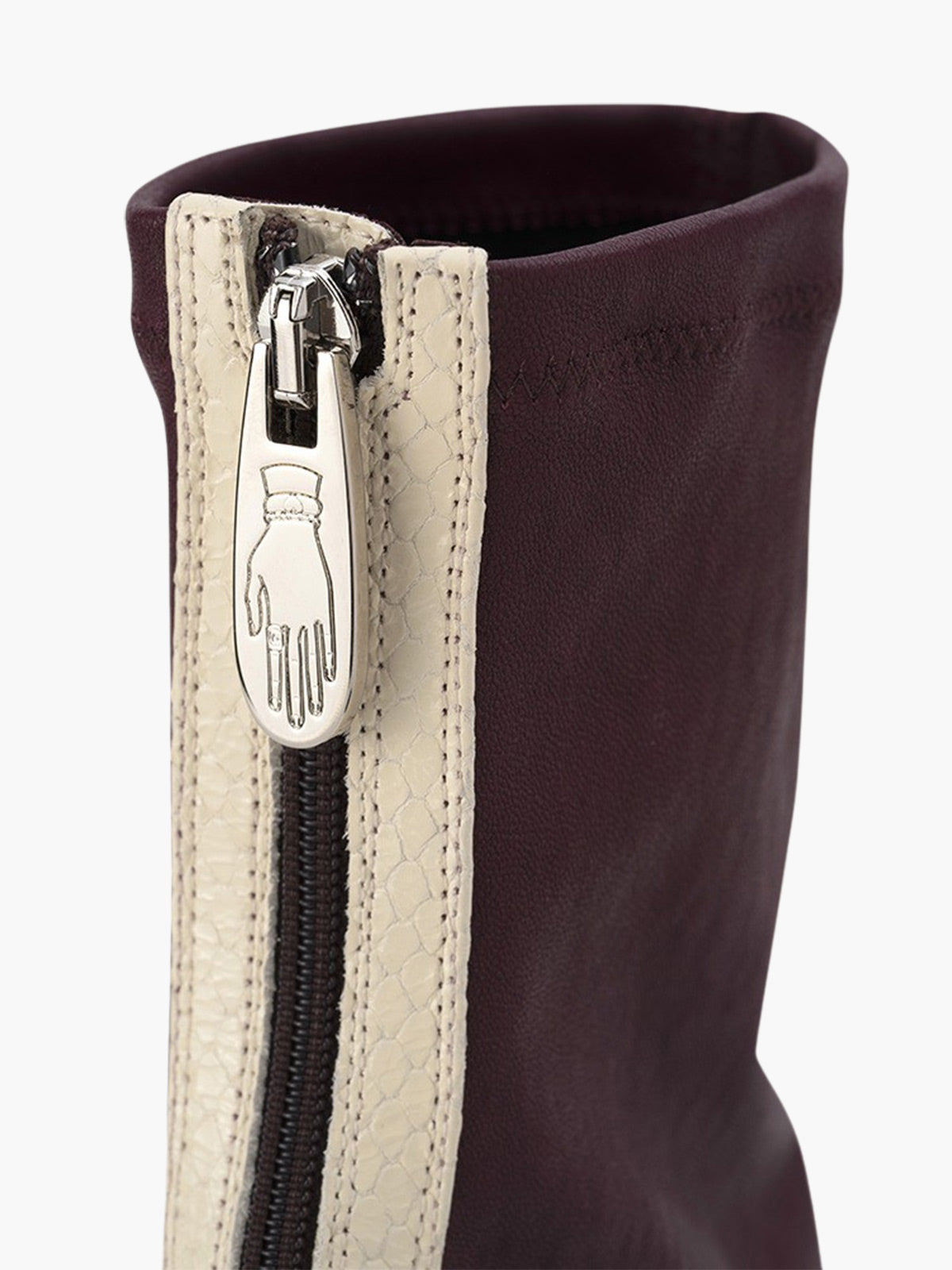 Aria Ankle Boots | Plum Stretch Nappa Aria Ankle Boots | Plum Stretch Nappa