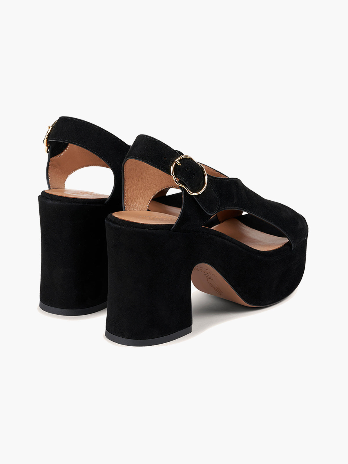 Taxi Sandals | Black Suede Taxi Sandals | Black Suede
