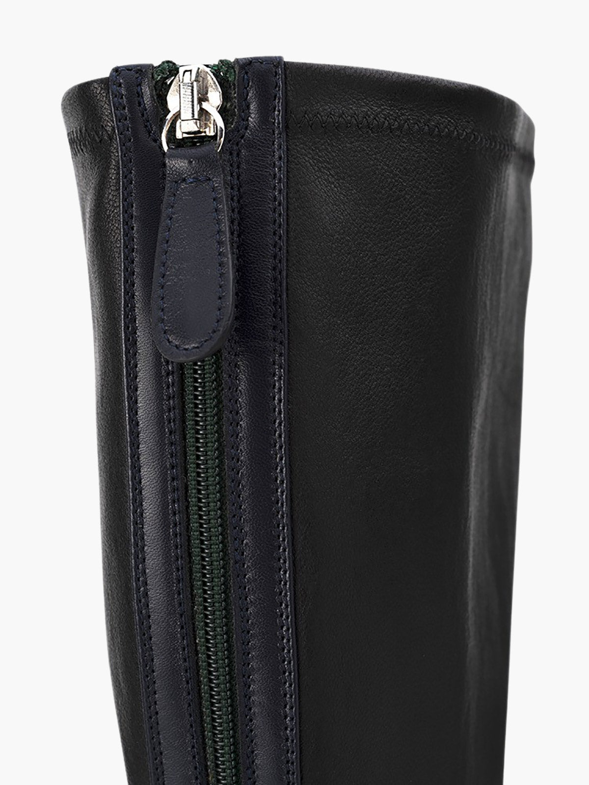 Twist Boots | Black Stretch Nappa Twist Boots | Black Stretch Nappa