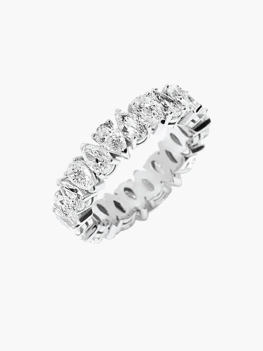 San Cesse Pear Eternity Ring