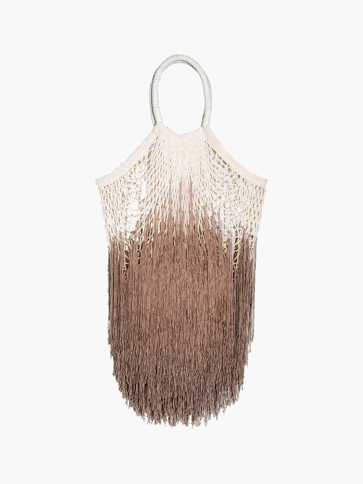 Large Fringe Tote | Ombre Tan Large Fringe Tote | Ombre Tan - Fashionkind