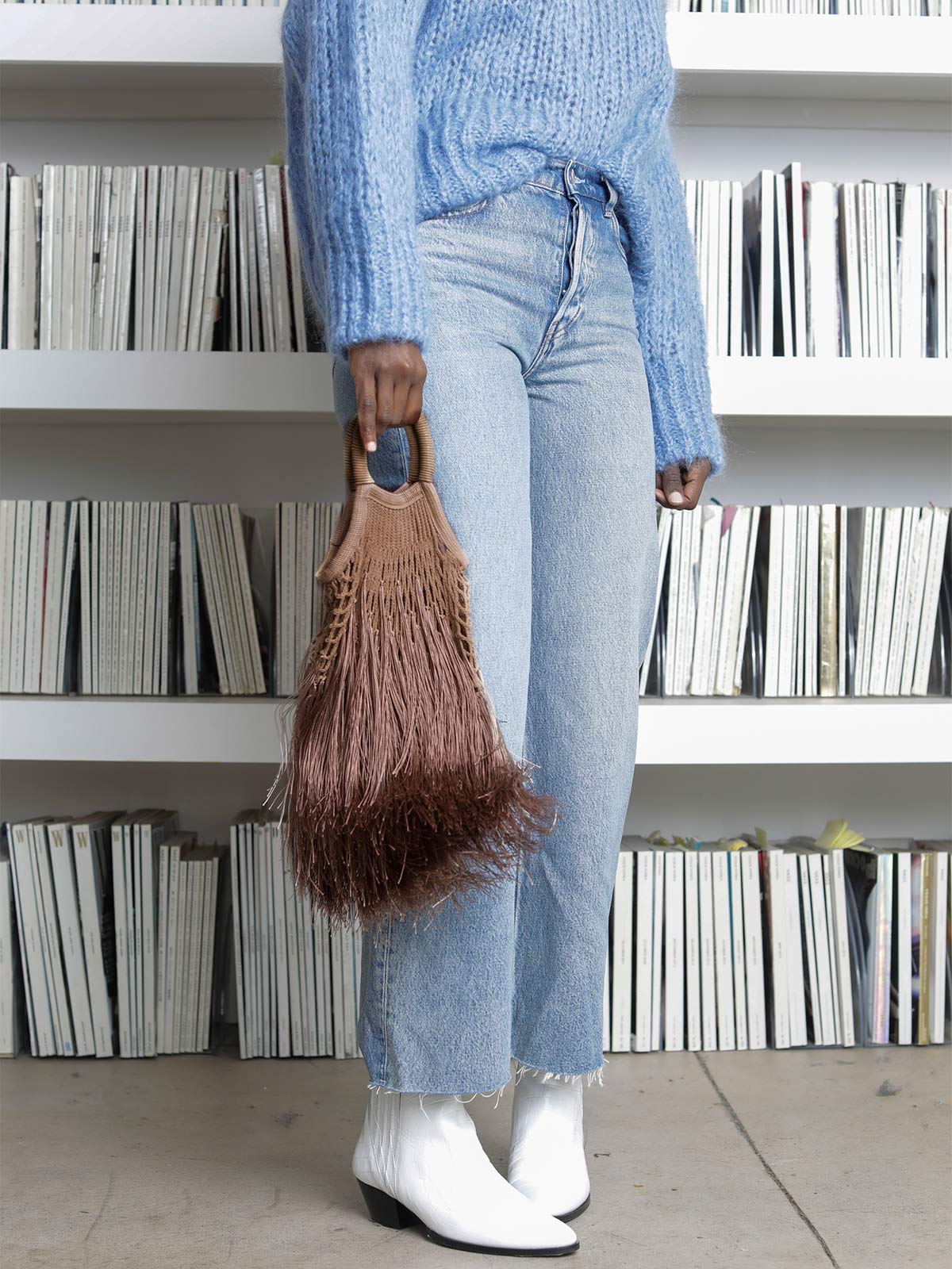 Mini Fringe Bag | Caramel Mini Fringe Bag | Caramel - Fashionkind