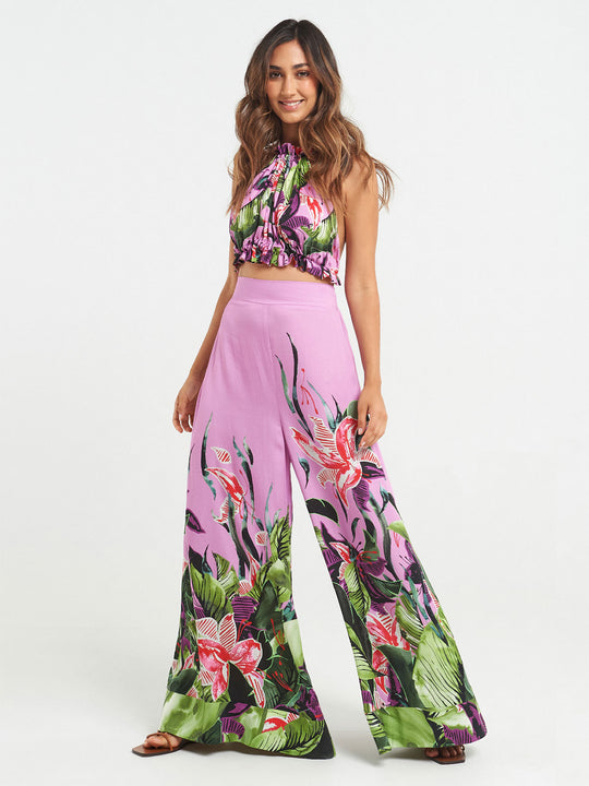 Palazzo Pants | Hawaiian Lily