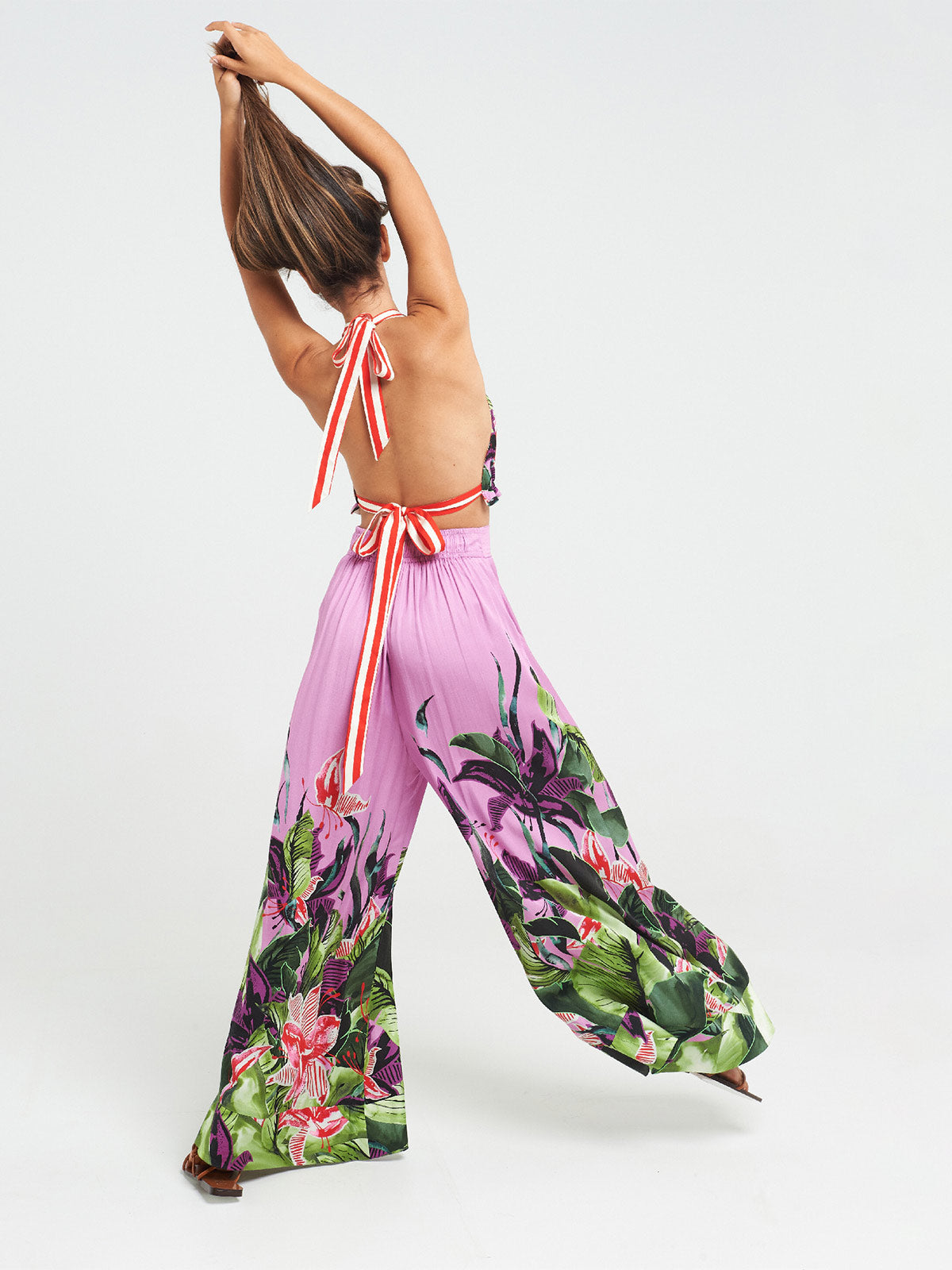 Palazzo Pants | Hawaiian Lily Palazzo Pants | Hawaiian Lily