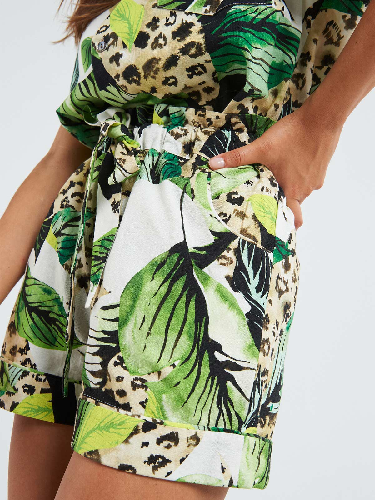 Paper Bag Shorts | Selva Paper Bag Shorts | Selva