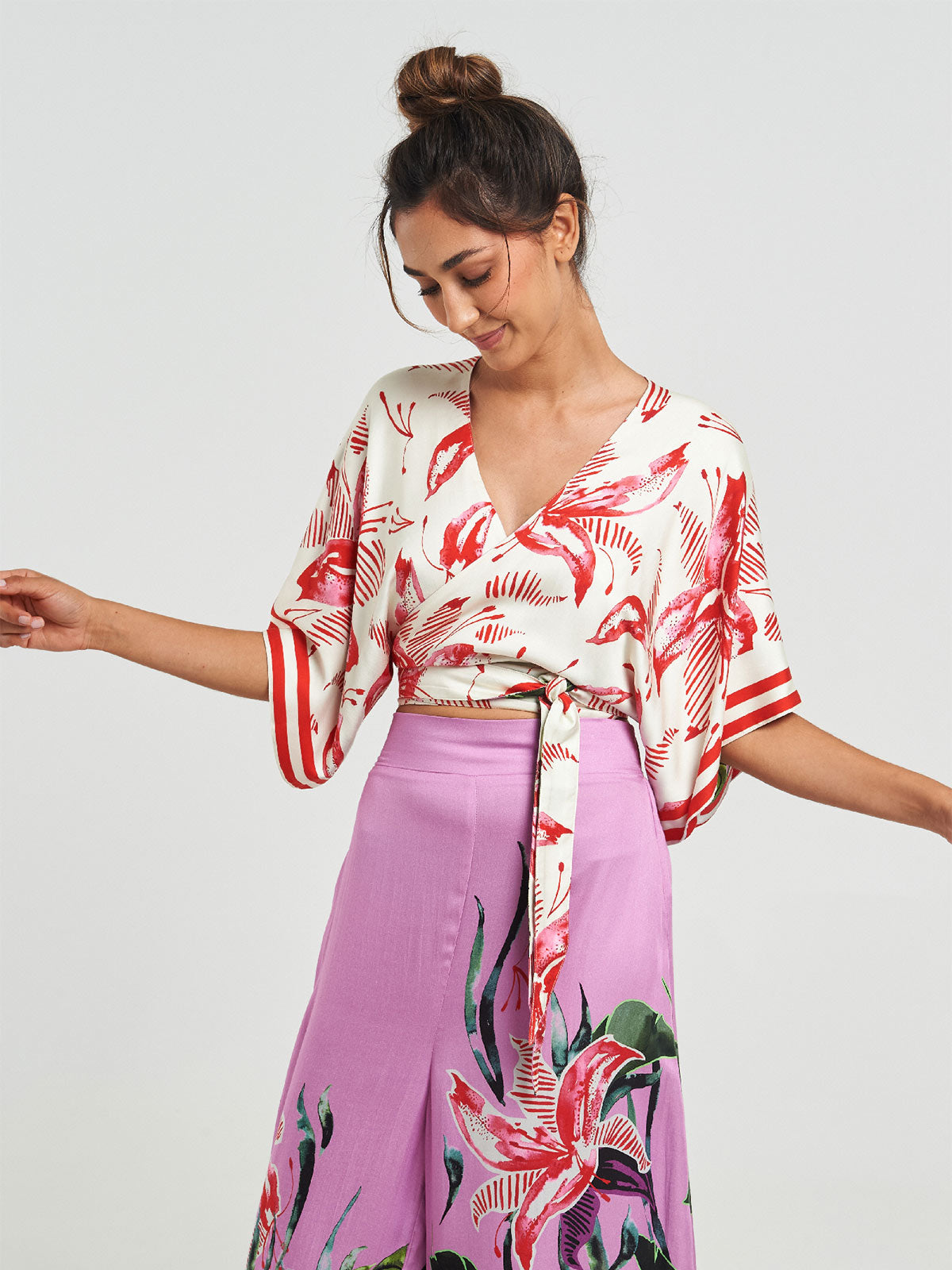 Reversible Wrap Top | Hawaiian Lily Reversible Wrap Top | Hawaiian Lily