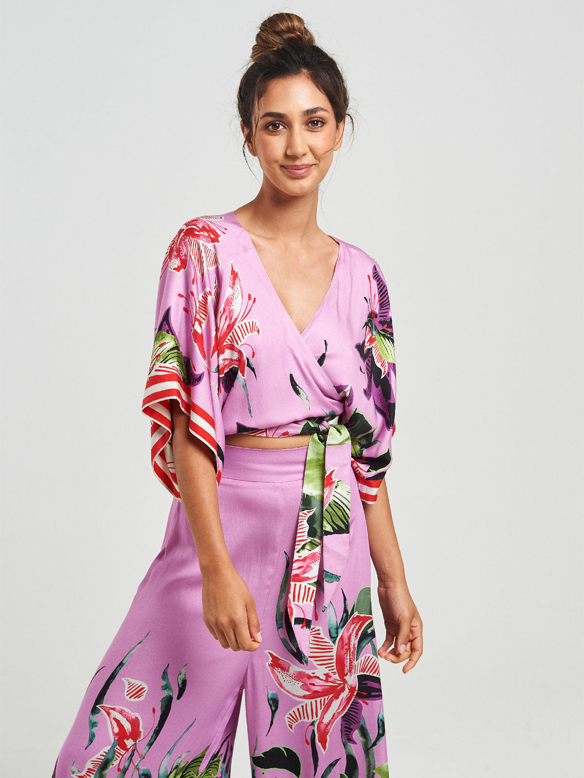 Reversible Wrap Top | Hawaiian Lily Reversible Wrap Top | Hawaiian Lily