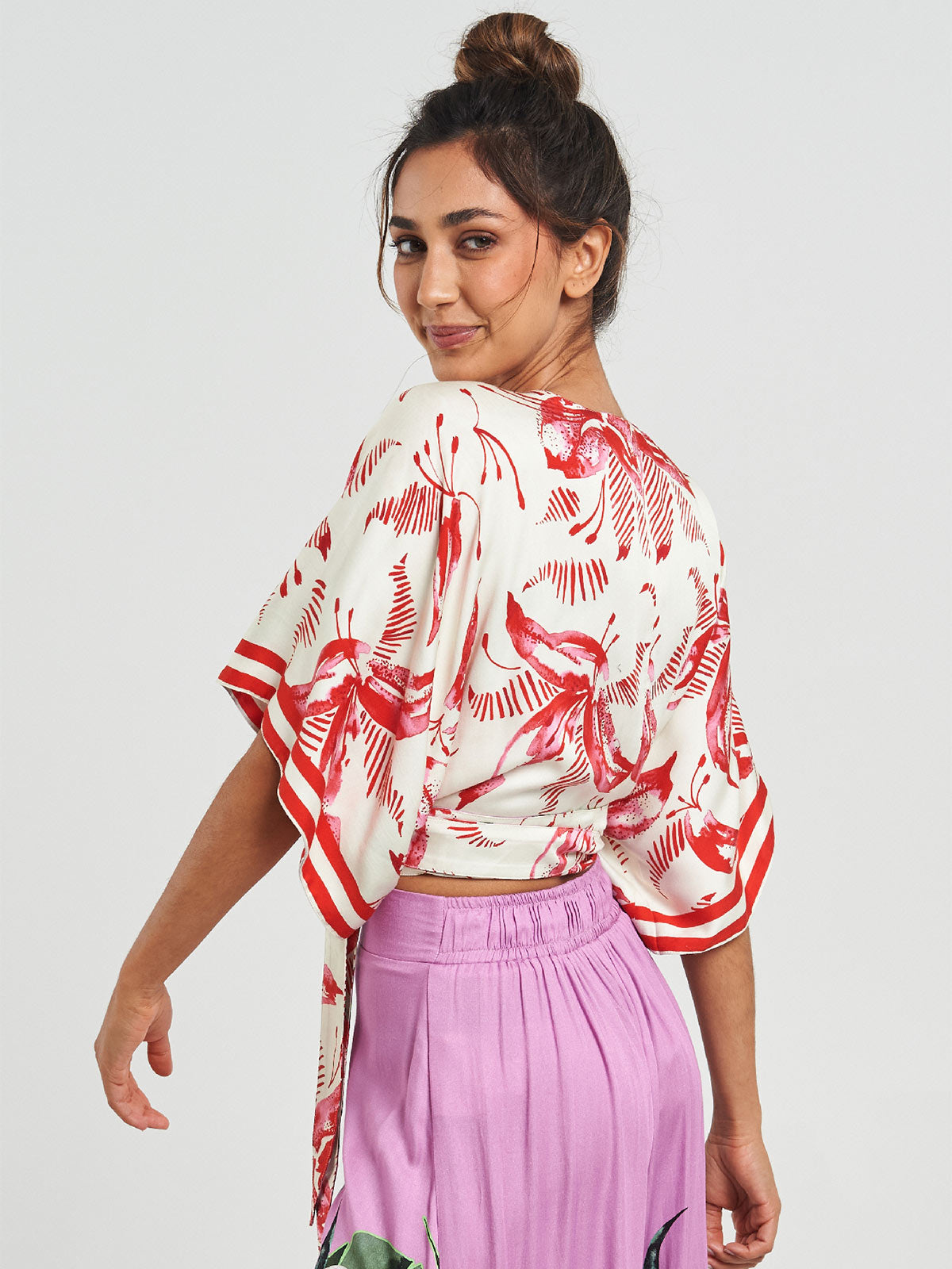 Reversible Wrap Top | Hawaiian Lily Reversible Wrap Top | Hawaiian Lily