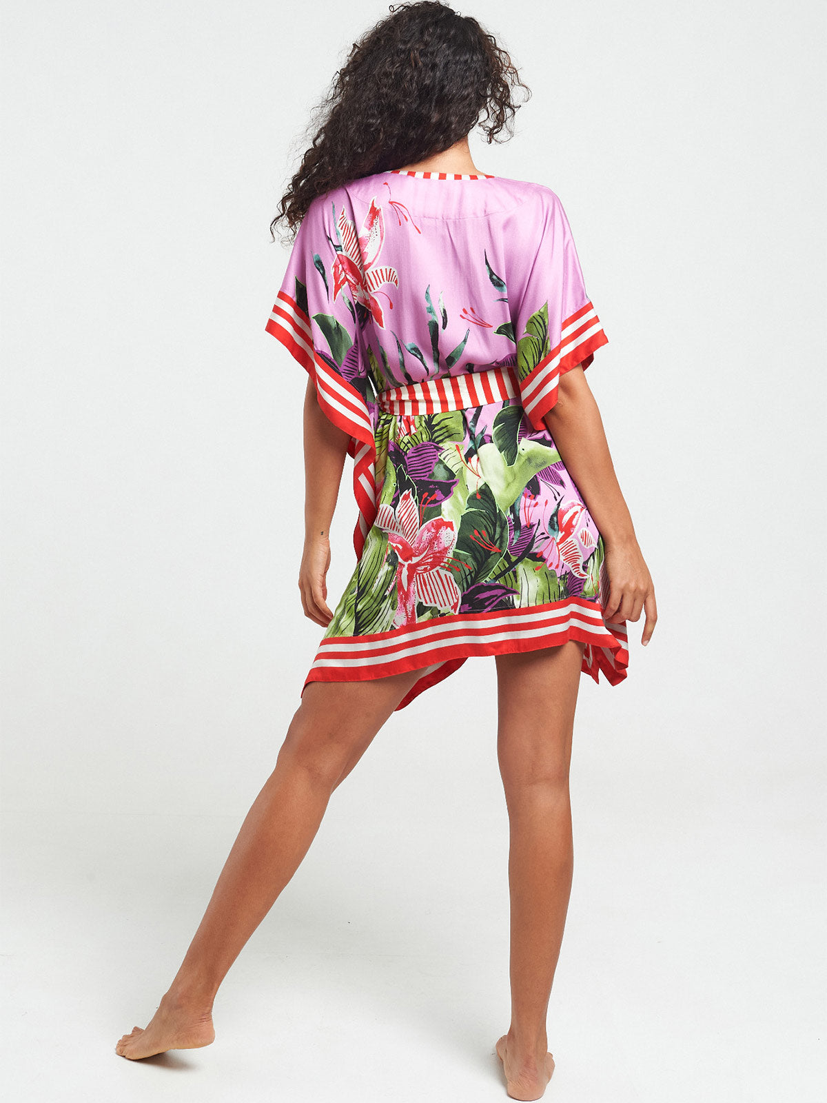 Short Kimono | Hawaiian Lily Short Kimono | Hawaiian Lily