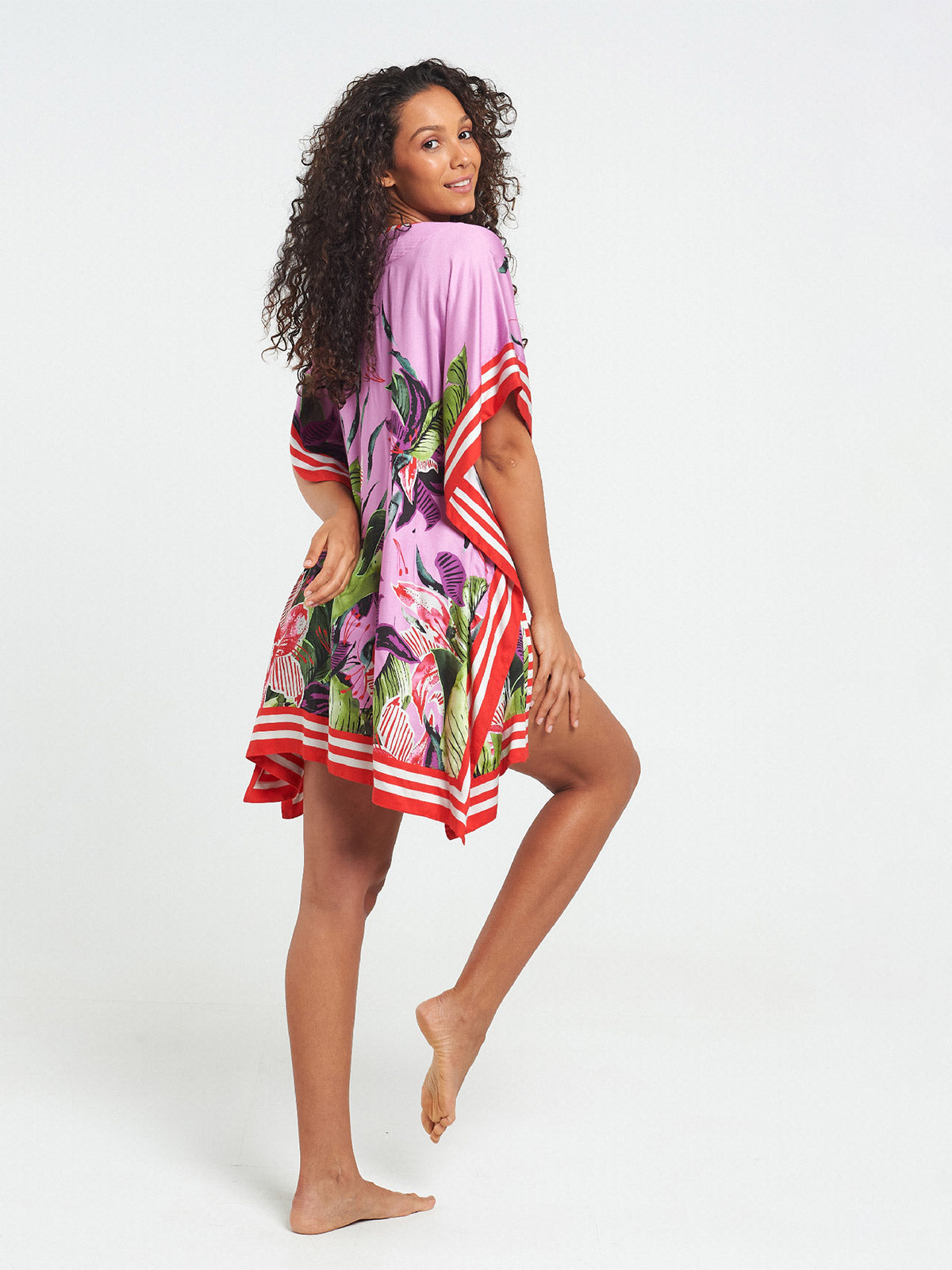 Short Kimono | Hawaiian Lily Short Kimono | Hawaiian Lily