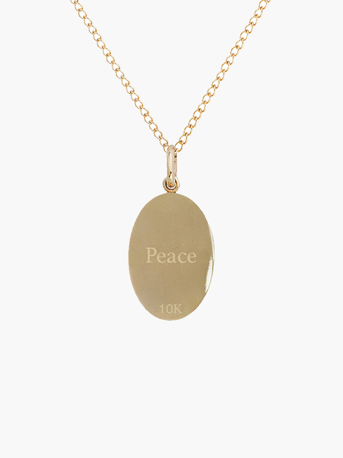 Token Necklace | Olive Branch Token Necklace | Olive Branch