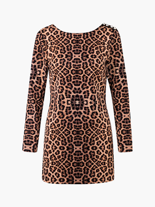 Alegra Mini Dress | Leopard