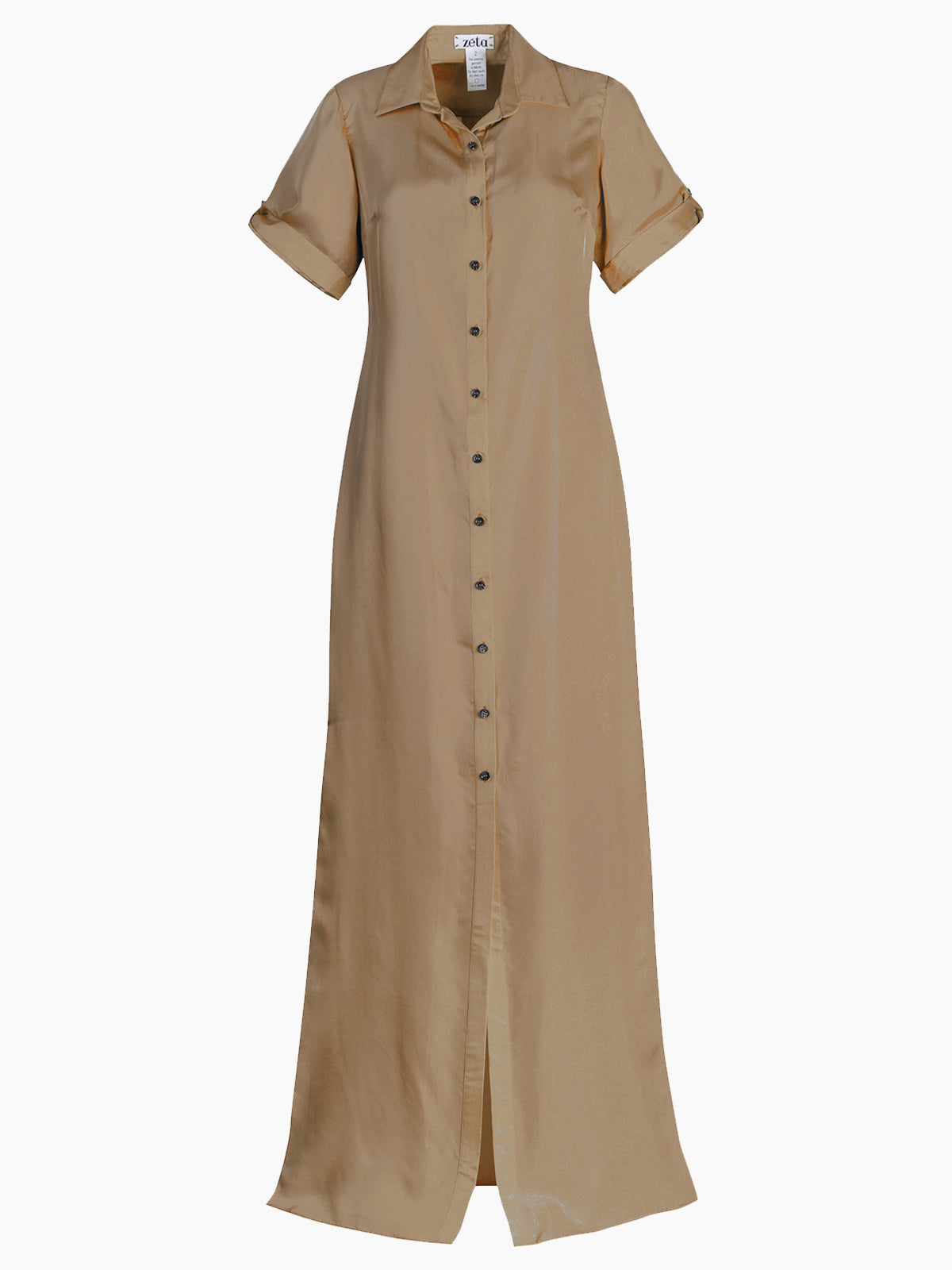 Andrestia Maxi Dress Voile | Camel Andrestia Maxi Dress Voile | Camel - Fashionkind