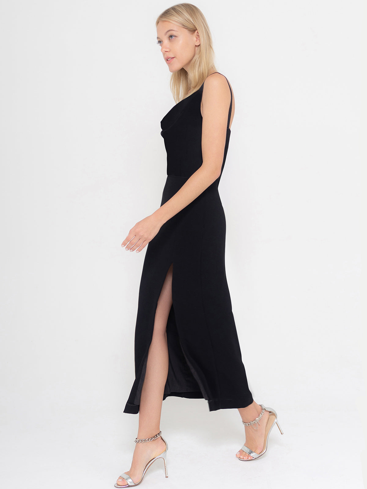 Gaby Cocktail Dress | Black Crepe Gaby Cocktail Dress | Black Crepe - Fashionkind