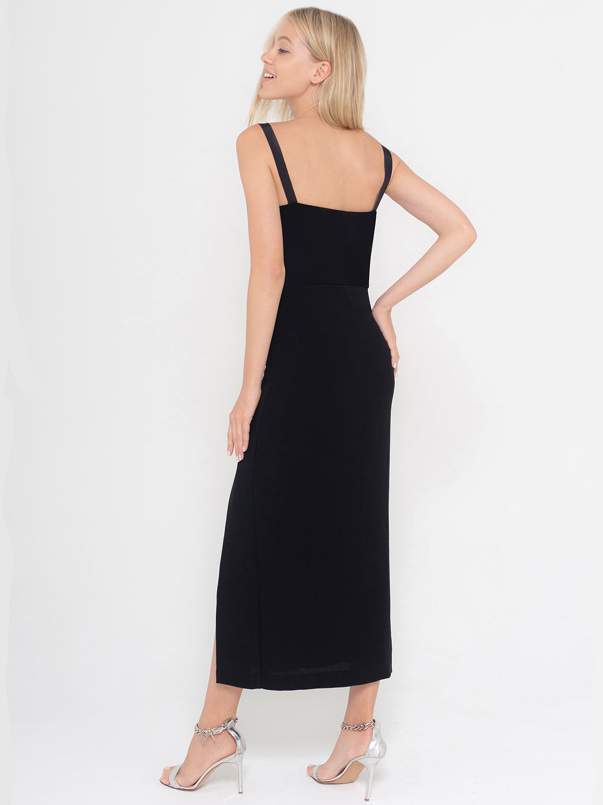 Gaby Cocktail Dress | Black Crepe Gaby Cocktail Dress | Black Crepe - Fashionkind