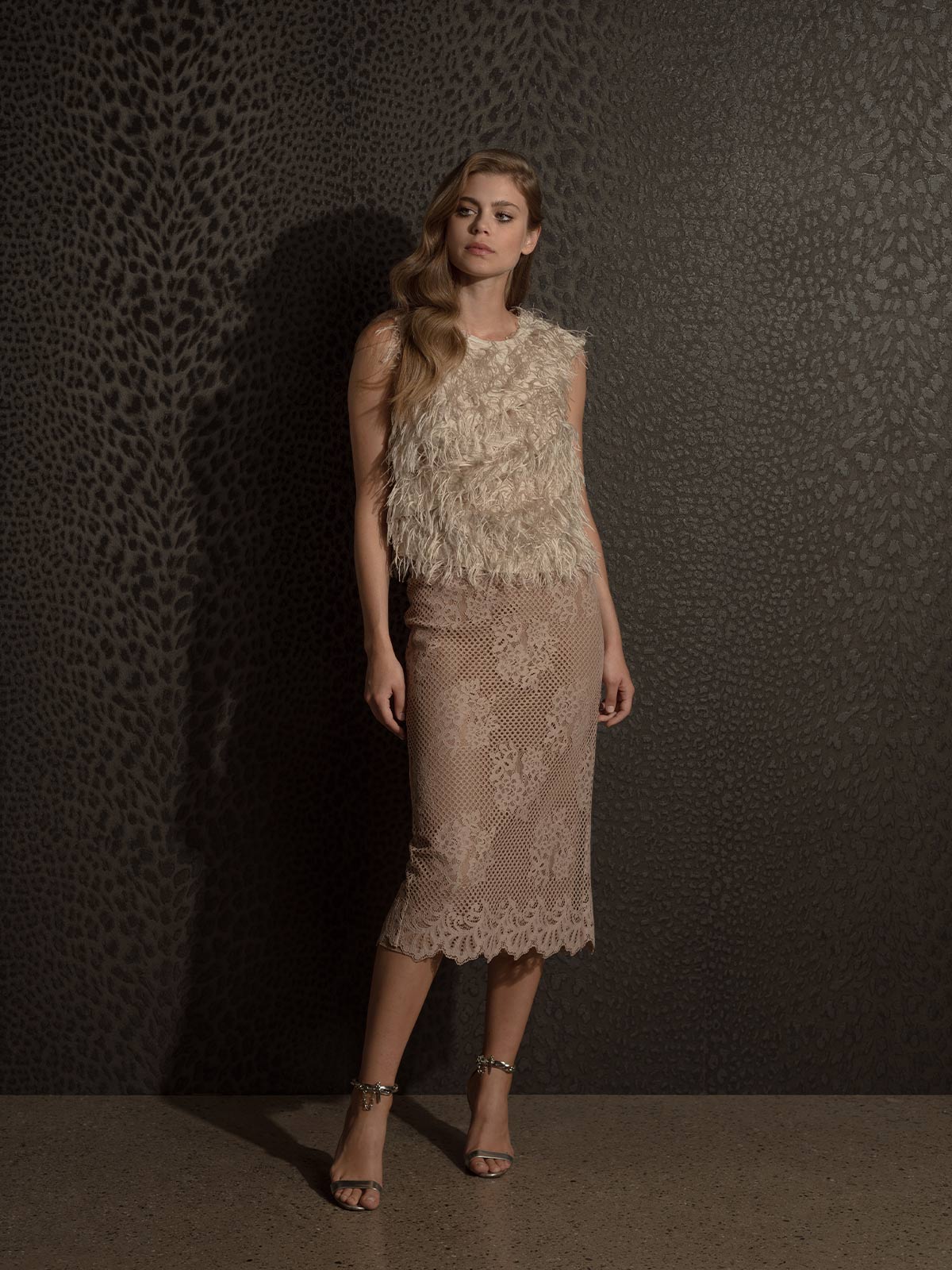 Luz Midi Skirt Luz Midi Skirt