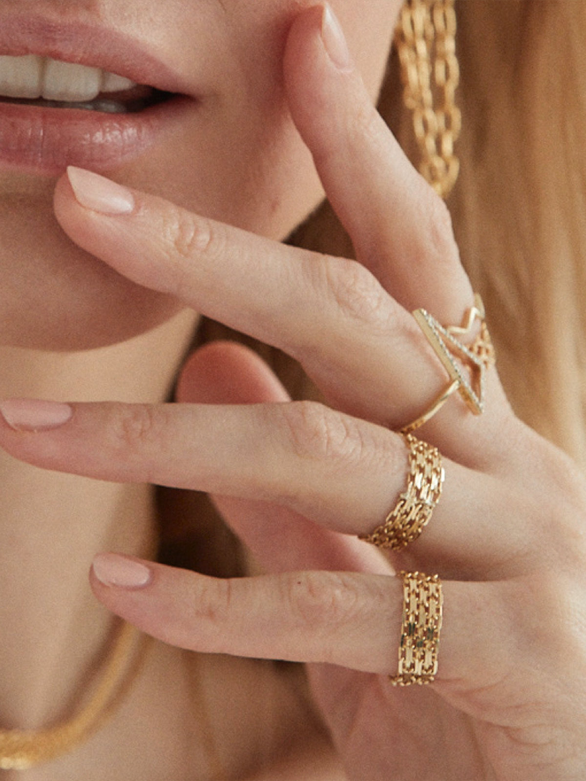 Triple Bismark Ring Triple Bismark Ring