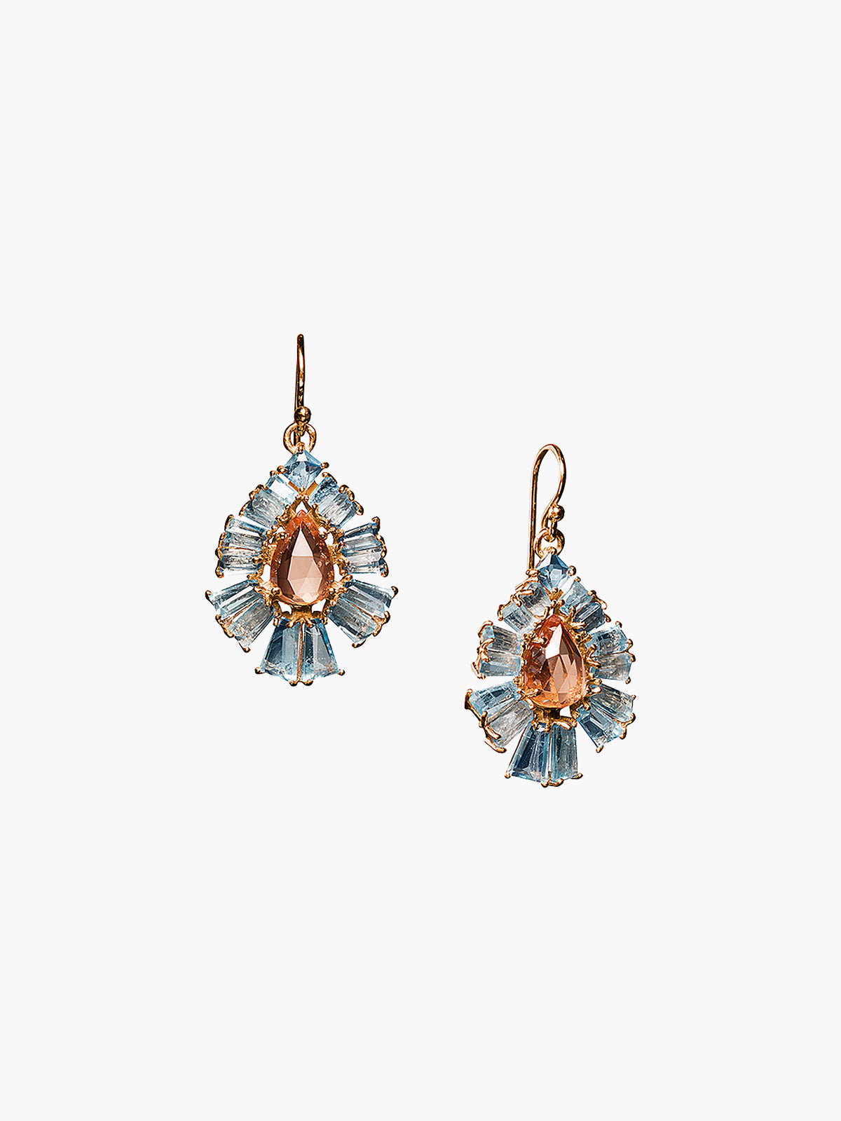 Flower Drop Earrings Flower Drop Earrings - Fashionkind