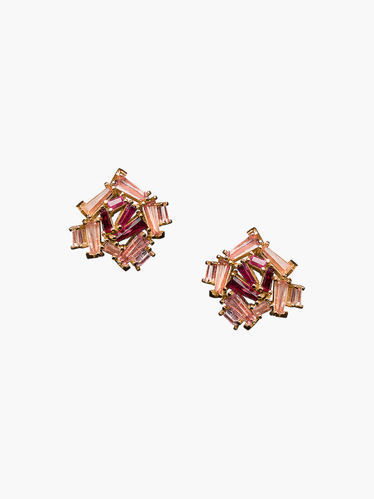 Petite Rose Stud | Peach